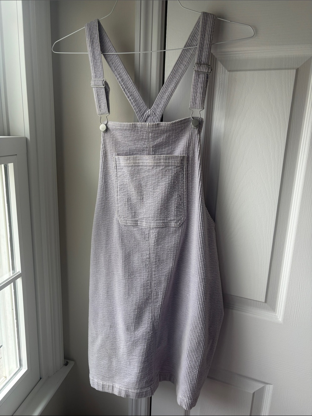 wild fable Lavender Corduroy Overall Dress